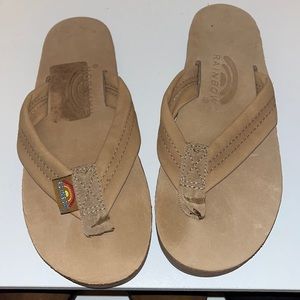 Rainbow Flip Flops